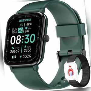 Blackview Smartwatch Armband Pulsuhr Fitness Tracker für Herren Damen Schrittzäh