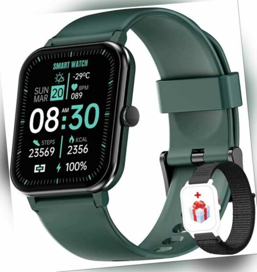 Blackview Smartwatch Armband Pulsuhr Fitness Tracker für Herren Damen Schrittzäh