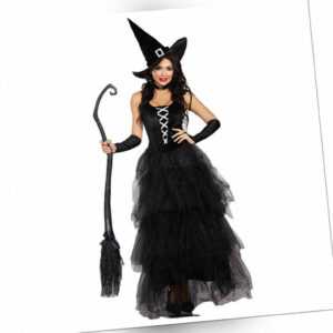Frauen Klassische Hexe Halloween Kostüm Damen Cosplay Halloween Party Phantasie