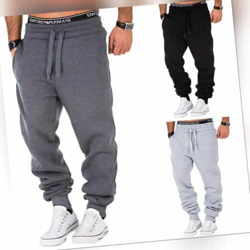 Herren Sporthose Jogger Jogginghose Sweatpants Trainingshose R0704