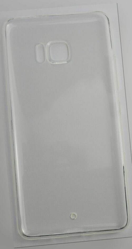 HTC U Ultra Hülle Silikon Case Schutz Tasche Transparent TPU Bumper