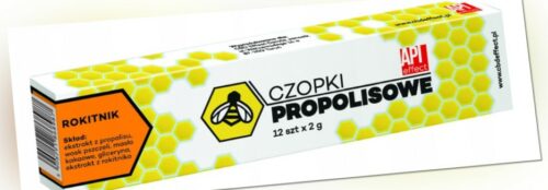 Propolis Zäpfchen mit Sanddorn 12 Stück Hämorrhoiden, Vaginal&Rektal