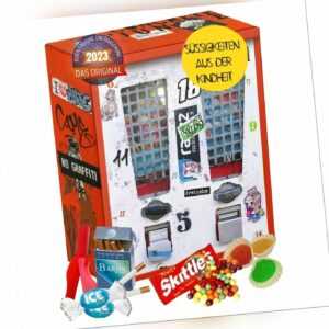 Adventskalender 2023 Nostalgie Süßigkeiten aus der Kindheit 80er 90er 2000er