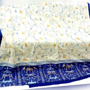 Bassetti Plaid Tagesdecke OPLONTIS V9 blau 155x220 KUSCHELDECKE