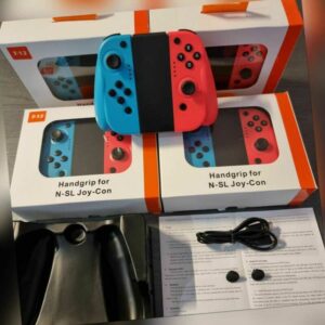 Joy Con Für Nintendo Switch Controller 2er Set JOY-CON Gamepad Neon Balu & Rot