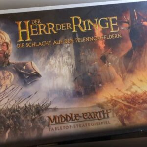 verschiedene Armeen aus der  Pelennor Box Tabletop Herr der Ringe Games Workshop