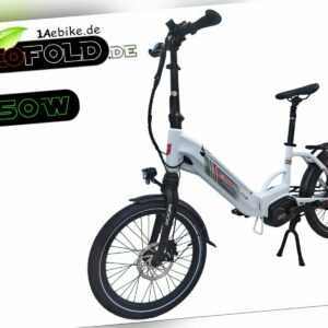 E-Bike Pedelec 20 Zoll Ecofold BFM420 Faltrad Shimano Nexus 7Gang 504Wh Bafang