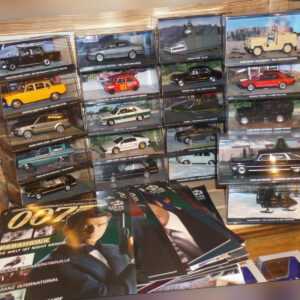 1-134 James Bond 007 Modellauto-Collection DeAgostini 1:43 Sammlung Auswahl