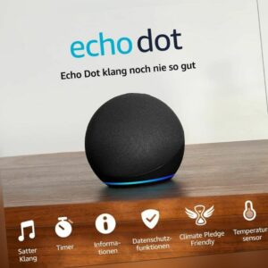 Amazon Echo Dot 5 Generation Smart Alexa Lautsprecher Weihnachts Angebot 🎄