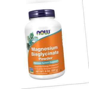 NOW Foods - Magnesiumbisglycinat-Pulver (227 g)