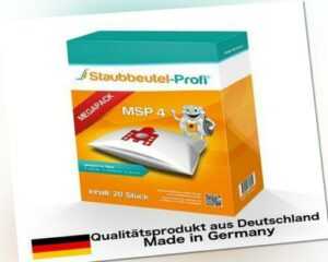 20  Staubsaugerbeutel passend für Miele S 5 EcoLine