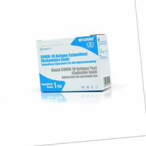 Corona Schnelltest Hygisun Antigen Spucktest  Laientest BfArM MHD 09/24