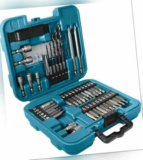 Makita D-58877 Bohrer-Bit-Set Schlitz Kreuz Torx Bohrer Tragekoffer 42 teilig