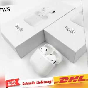 Pro 5 In-Ear Kopfhörer Bluetooth 5.1 Sport Touch Control Kabelloses Headset