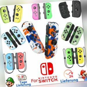 2er-Set Für Nintendo Switch Joy Con Controller - L&R  Wireless Gamepad w Straps