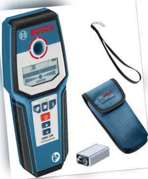 Bosch GMS 120 Professional digitales Ortungsgerät Ortungseinstellungen im Karton