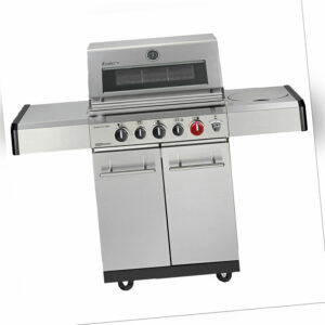 Gasgrill Enders KANSAS PRO 3 SIK TURBO Gas Grill - mit 3 Edelstahl Seitenbrenner