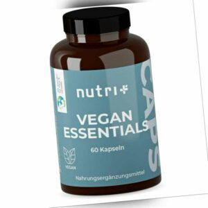 Multivitamin Kapseln hochdosiert - 60 Vitamin Mineral Kapseln - Vegan Essentials