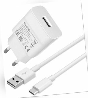Original Huawei P30 P20 Lite P10 Schnell Ladegerät Ladekabel USB-C Netzteil 2A