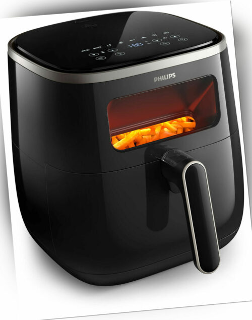 Philips Airfryer XL Heißluftfriteuse 3000 Series, 1,0 kg, schwarz (HD9257/88)