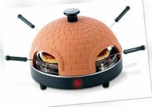 Pizzadome Pizzadom Pizzaofen Backofen Pizzabackstein Pizzamaker für 4 Personen