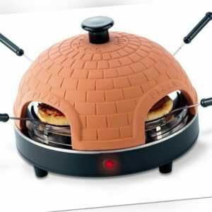 Pizzadome Pizzadom Pizzaofen Backofen Pizzabackstein Pizzamaker für 4 Personen