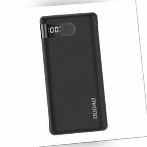 Powerbank 2x USB 20000mAh USB-C / Micro USB 2A mit LED-Bildschirm Schwarz Dudao