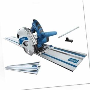 Scheppach PL55 1200W Tauchsäge mit 2x700mm Führungsschiene und 160mm Sägeblatt