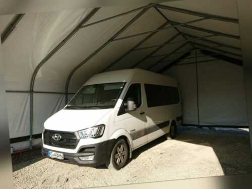 XXXL Wohnmobil Doppel Carport 6,8m x 14,7m x 3,8m sehr stabile mobile Halle