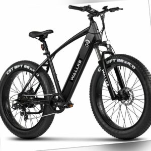 Elektrofahrrad E-Mountainbike 26'' E-bike 48V 10.4Ah Shimano 7-Gang Fatbike EMTB