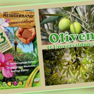 Mediterranodünger, Olivendünger, olivendünger, Olea Europea,  1,5 KG