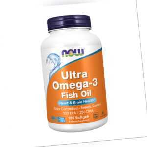 NOW Foods - Ultra Omega 3 (180 Weichkapseln)