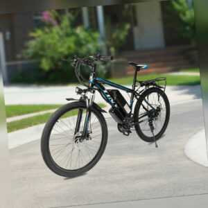 26 Zoll Elektrofahrrad E-Mountainbike E-bike Shimano Pedelec MTB 21-Gäng 250W