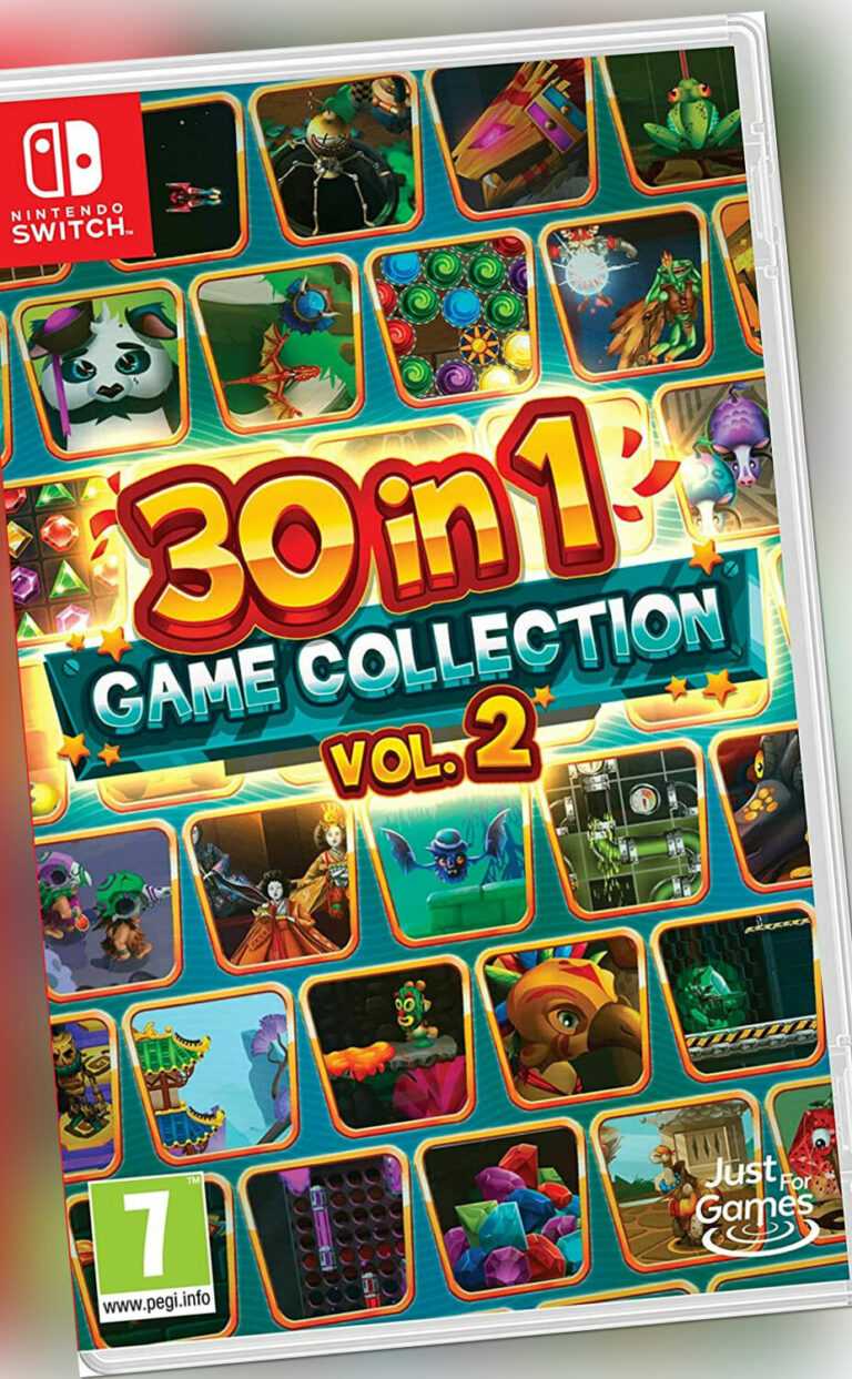 30 in 1 Game Collection Vol 2 - Nintendo Switch Spiel - NEU OVP - Downloadcode