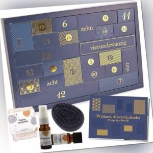 Adventskalender für Frauen - Wellness Edition 2023 - 24 hochwertige Produkte