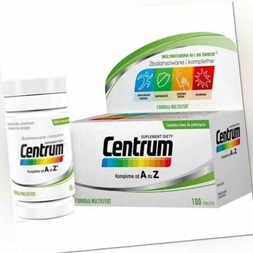 Centrum A -Z  Multieffekt-Vitamine u. Mineralien für Erwachsene 100 Tab.-123g