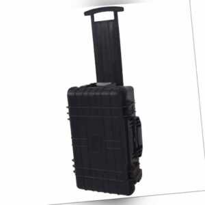 Werkzeugkoffer/Gerätekoffer mit Schaumstoffeinlage und Rädern vidaXL
