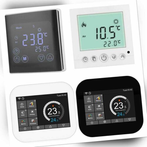 WiFi Thermostat Digital LCD WLAN Touch Display Raumthermostat Fußbodenheizung