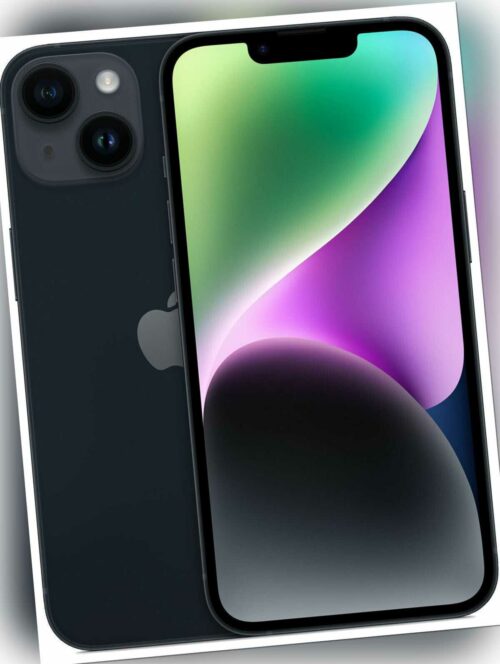 Apple iPhone 14 - 128GB - Mitternacht - Schwarz - NEU & OVP - WOW !!