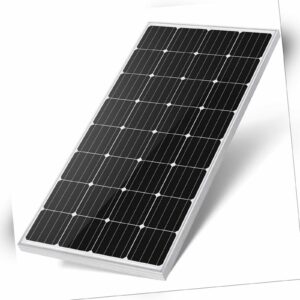 170W Solarpanel Solarmodul 12V 170Watt Monokristallin für 12V Solarpanel-Kit