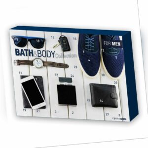 itenga Männer Adventskalender gefüllt Bath & Body for Men Pflegeprodukte Beauty