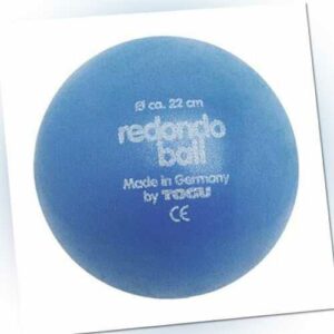 TOGU Redondo Ball - 22 cm - blau - Gymnastikball für Pilates, Fitness