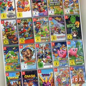 Nintendo Switch Spiele Auswahl*z.B.Mario Kart*Mario Wonder*Kirby*Yoshi*Spyro*NEU