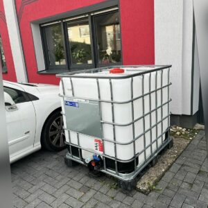 Schütz 1000l IBC Wassertank Container Tank auf Kunststoffpalette NEU