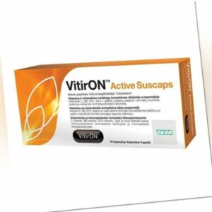 VITIRON Aktiv Suscaps Multi Vitamin Mineral- Ergänzung für Immun 30 Kapseln