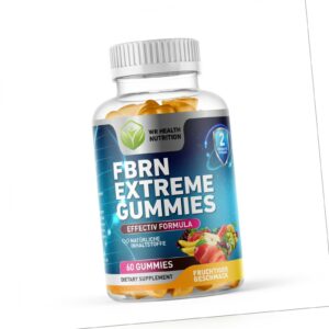 Keto FBRN  60 Gummis Protein Stoffwechsel Antioxidantien Ketose Guarana