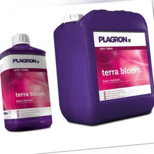 Plagron Terra Bloom - Pflanzen Blütedünger Blüte / Grow Dünger 1Liter 5Liter