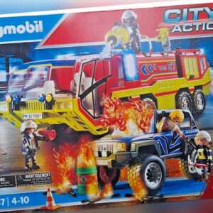 Playmobil Feuerwehreinsatz mit Löschfahrzeug City Action 70557 PROM PACK NEU OVP