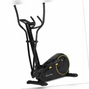 SportPlus Crosstrainer für zuhause, 24 Stufen bis 225 Watt,24 Trainingsprogramme