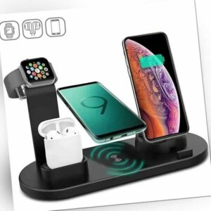 Wireless Charger Ständer,Multifunktion Wireless Charging Station Iphone-Android